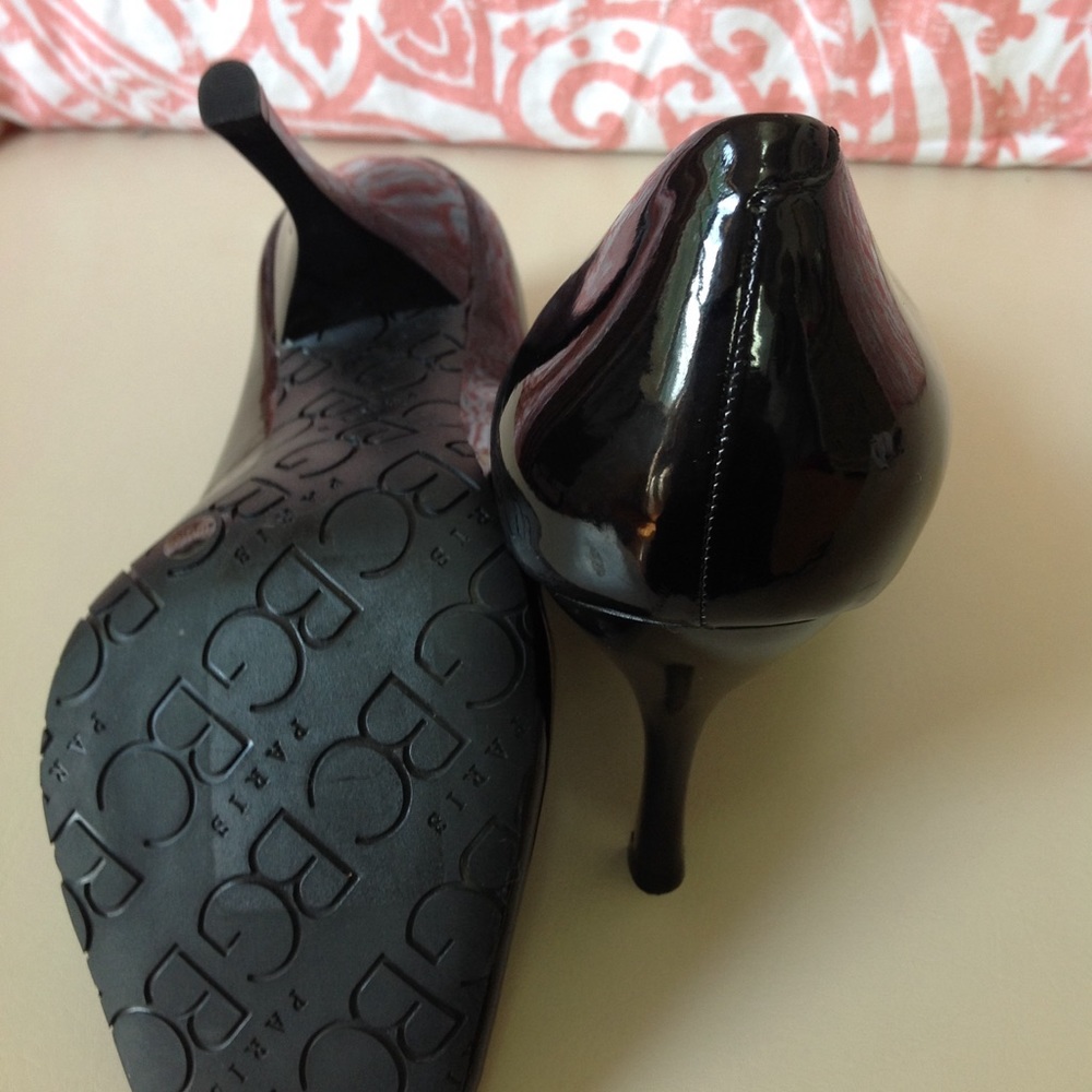 BCBG open toe pumps